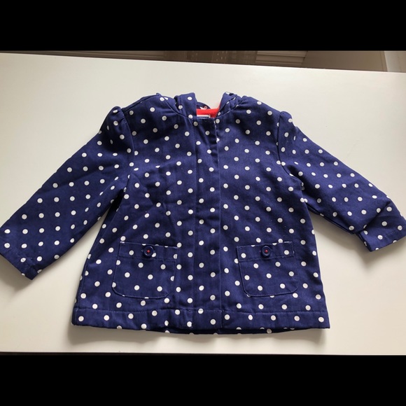 12-24M Girls: Polka Dot Jacket - Picture 1 of 5